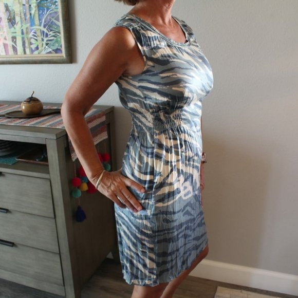 Crinkle Silk Dress - Picture 5 of 9